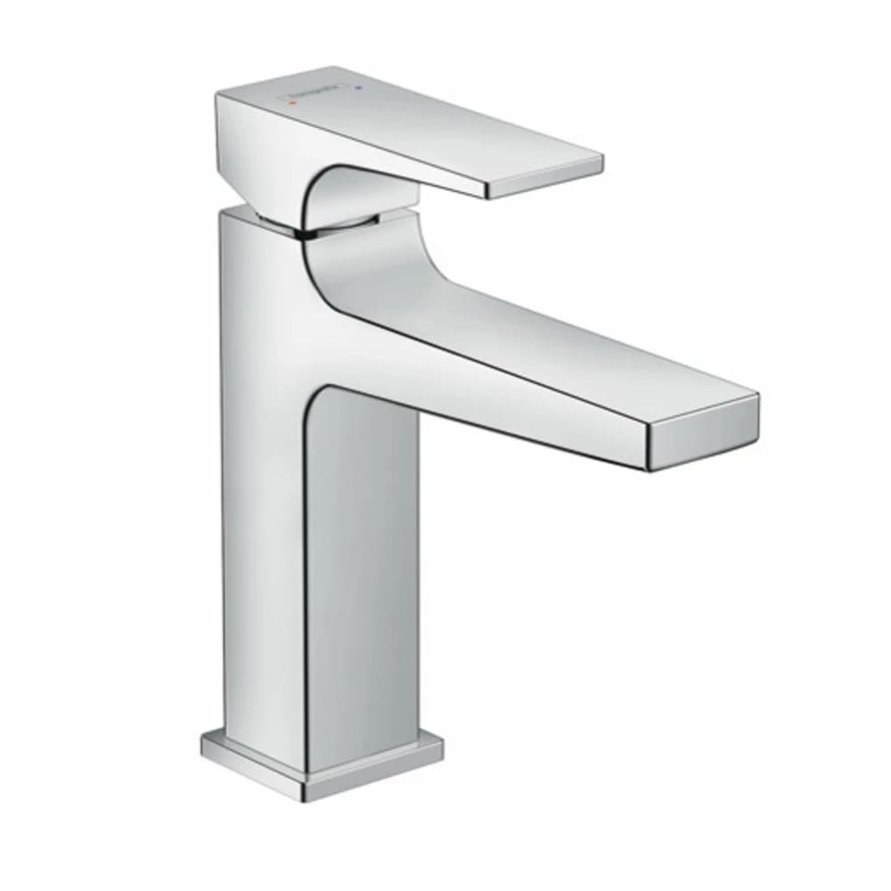 Змішувач для умивальника HANSGROHE METROPOL 32507000 одноважільний, зі зливним гарнітуром push-open, хром