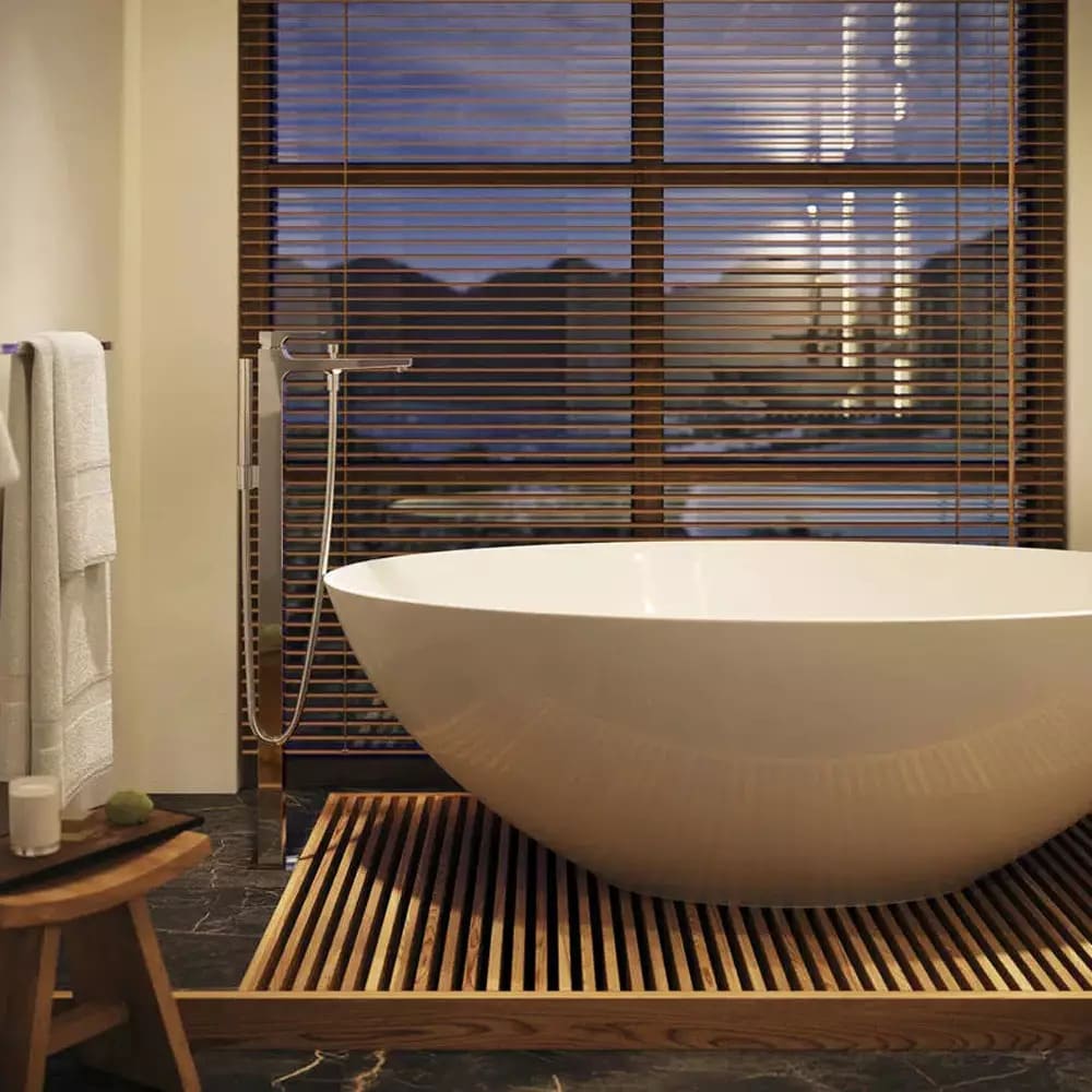 Змішувач для ванни підлоговий HANSGROHE METROPOL 32532000 хром