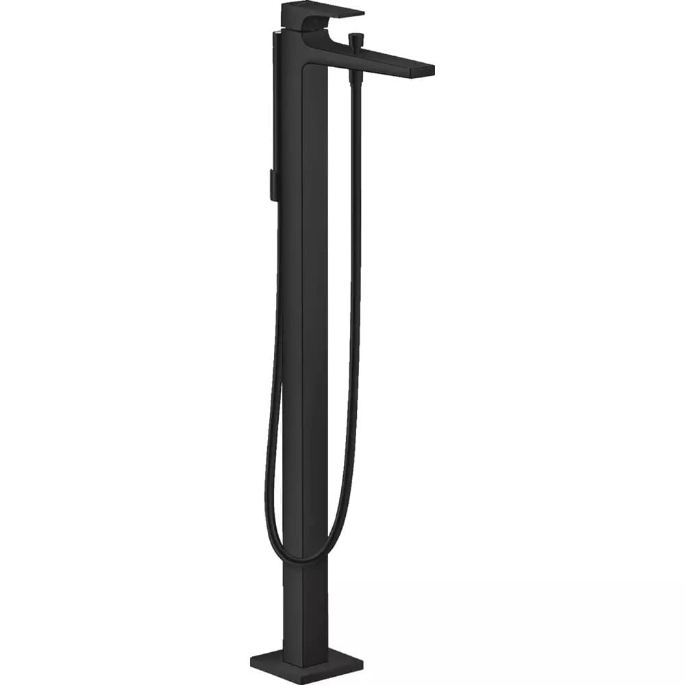 Змішувач для ванни підлоговий HANSGROHE METROPOL 32532670 чорний матовий