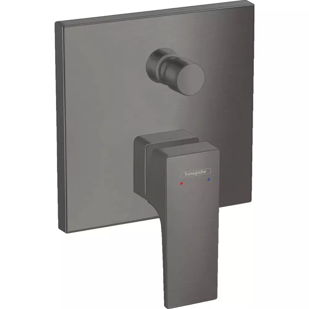 Змішувач для ванни прихованого монтажу HANSGROHE METROPOL 32545340 графіт