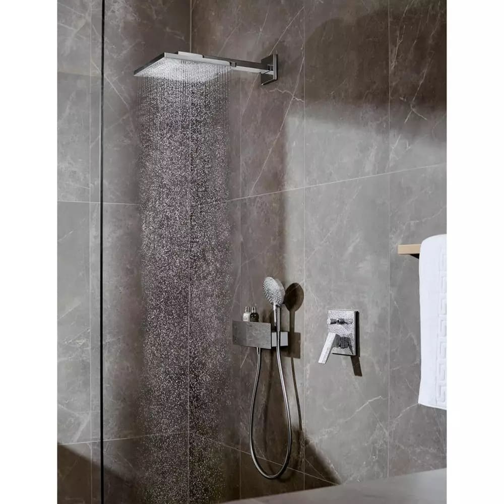 Змішувач для ванни прихованого монтажу HANSGROHE METROPOL 32545670 чорний матовий