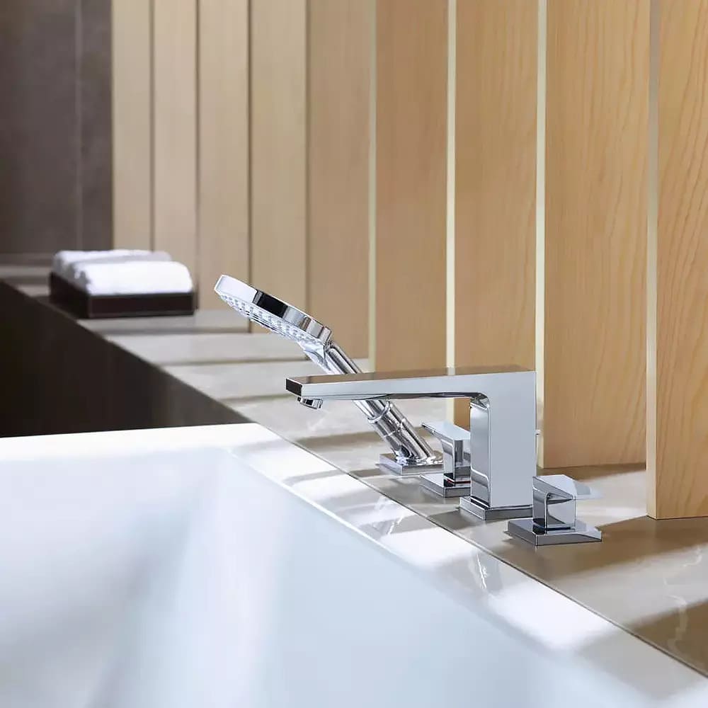 Змішувач для ванни на борт HANSGROHE METROPOL 32553000 на 4 отвори, хром