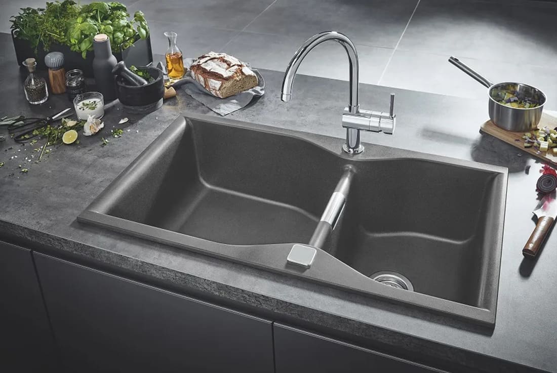 Змішувач для кухні GROHE MINTA 32917000 одноважільний, хром