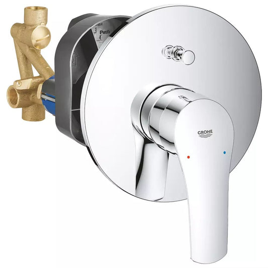 Змішувач для ванни прихованого монтажу GROHE EUROSMART 33305003 хром