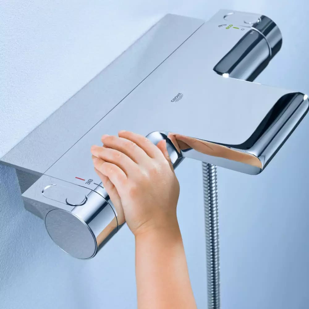 Змішувач для ванни GROHE GROHTHERM 2000 34464001 термостат з поличкою, хром