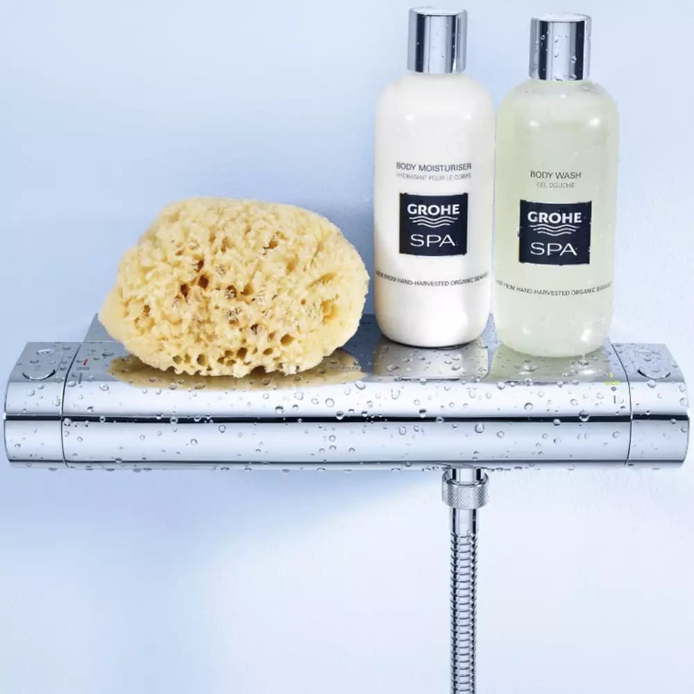 Змішувач для душу GROHE GROHTHERM 2000 34469001 термостат для душу з поличкою, хром