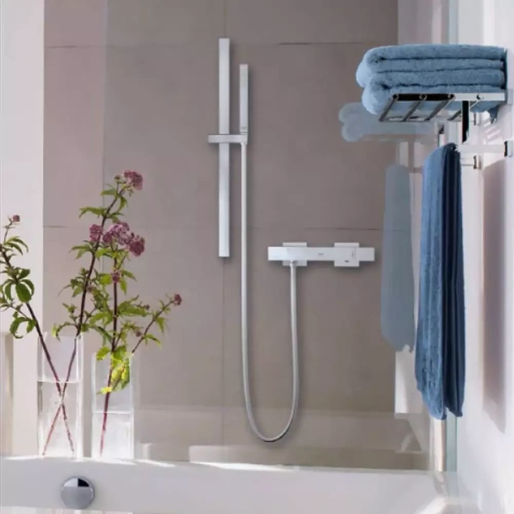 Змішувач для душу GROHE GROHTHERM CUBE 34488000 термостат, хром