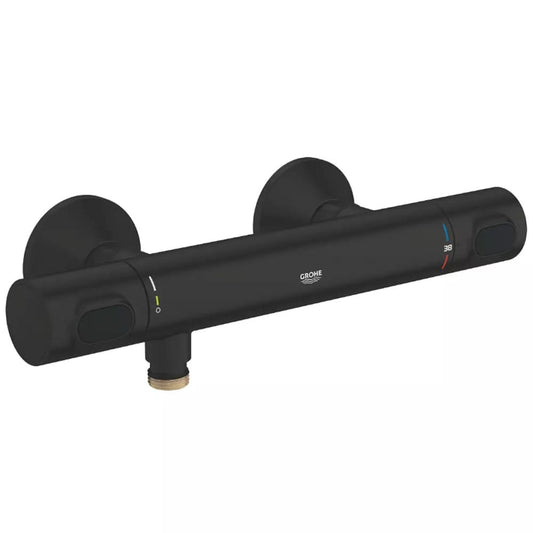 Змішувач для душу GROHE GROHTHERM 500 347932430 термостат, чорний матовий