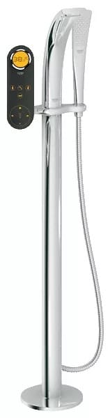 Змішувач для ванни підлоговий GROHE ONDUS 36048KS0 чорний матовий