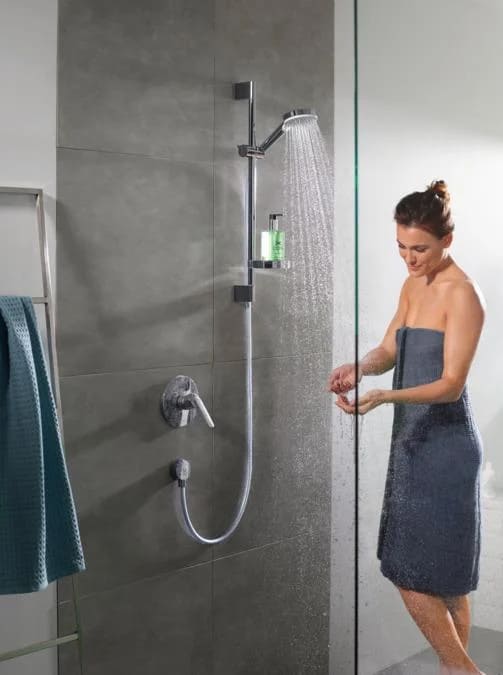 Змішувач для душу прихованого монтажу HANSGROHE NOVUS 71067000+13620180 хром