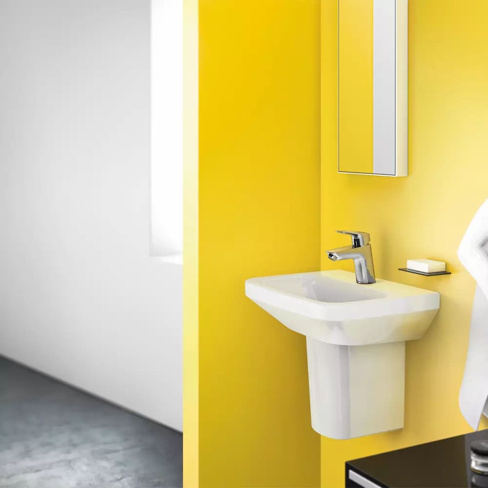 Змішувач для умивальника HANSGROHE LOGIS 71070000 одноважільний