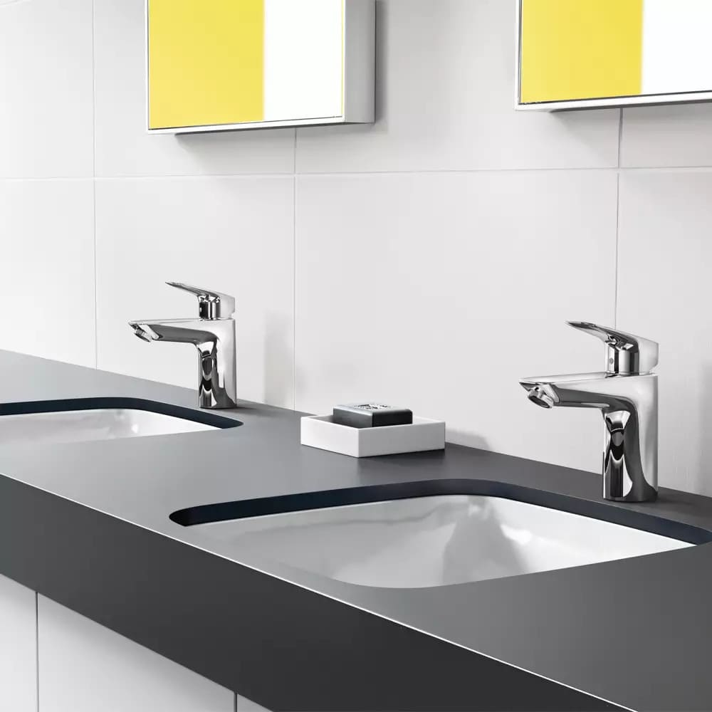 Змішувач для умивальника HANSGROHE LOGIS 71100000 одноважільний