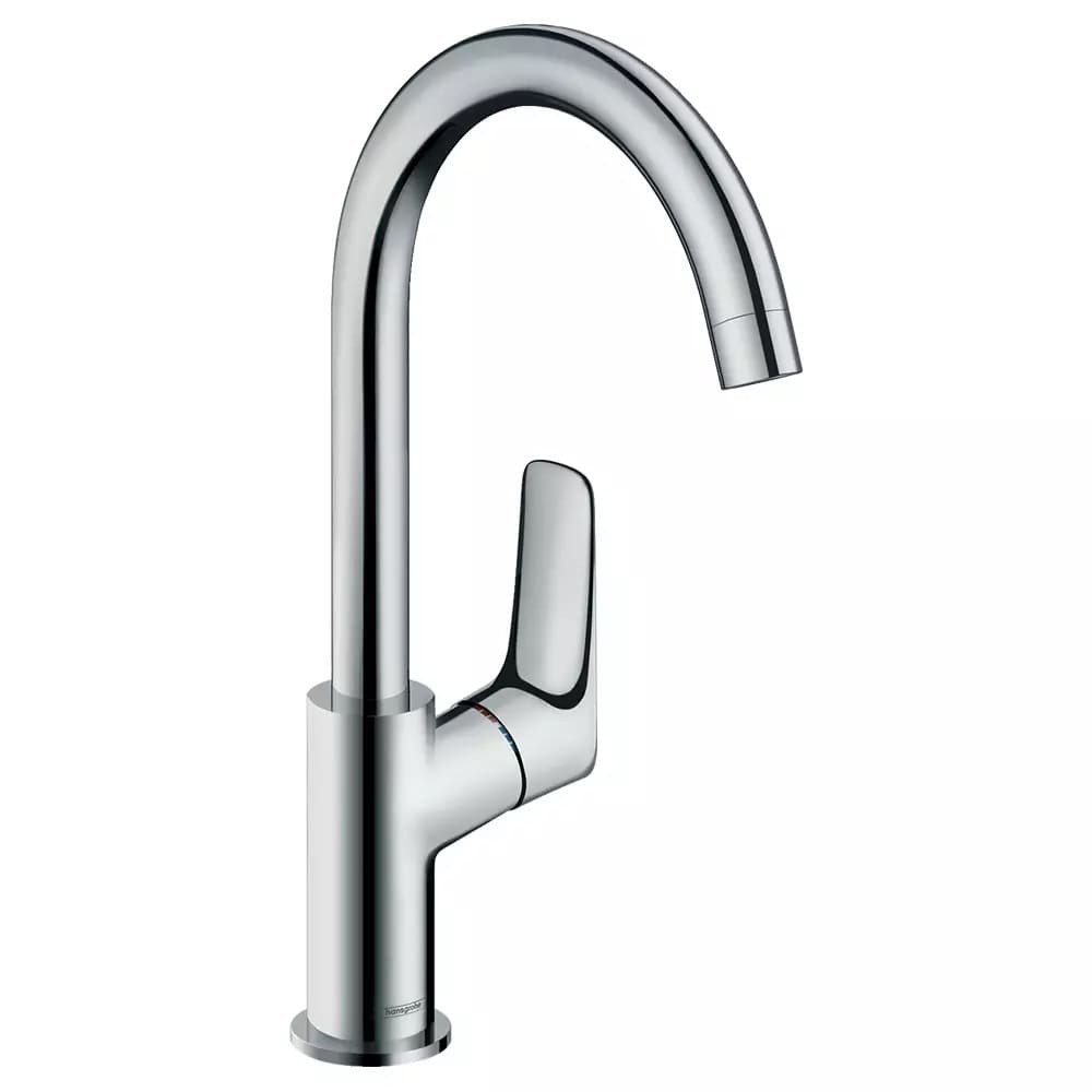 Змішувач для умивальника HANSGROHE LOGIS 71130000 одноважiльний