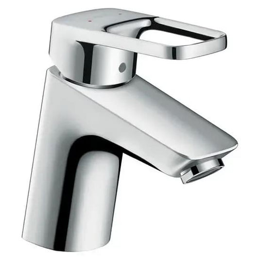 Змішувач для умивальника HANSGROHE LOGIS LOOP 71150000 зі зливним гарнітуром, хром