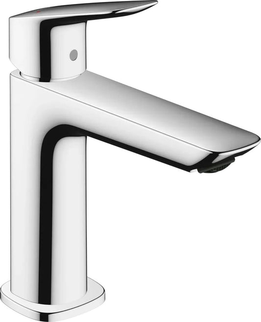 Змішувач для умивальника HANSGROHE LOGIS 71251000 одновіжільний, із зливним набором pop-up, хром