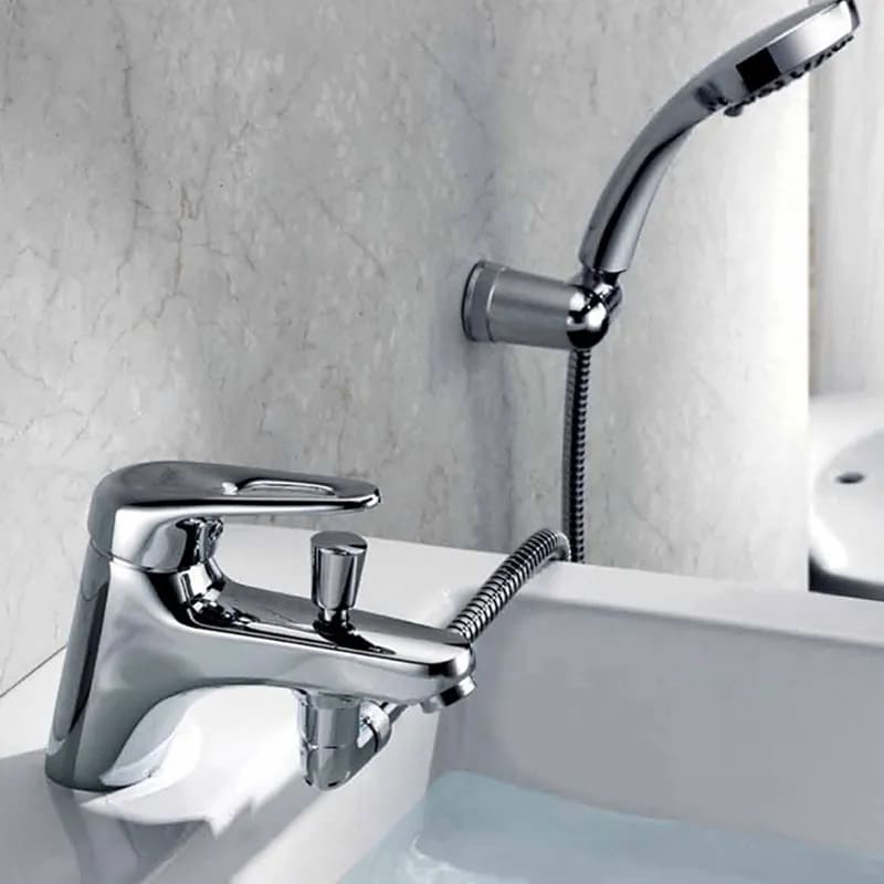 Змішувач для ванни на борт HANSGROHE LOGIS MONOTROU 71312000 з перемикачем на душ, хром