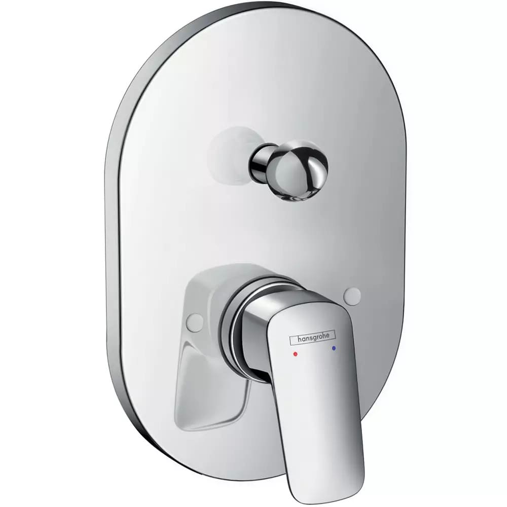 Змішувач для ванни прихованого монтажу HANSGROHE LOGIS 71406000 хром