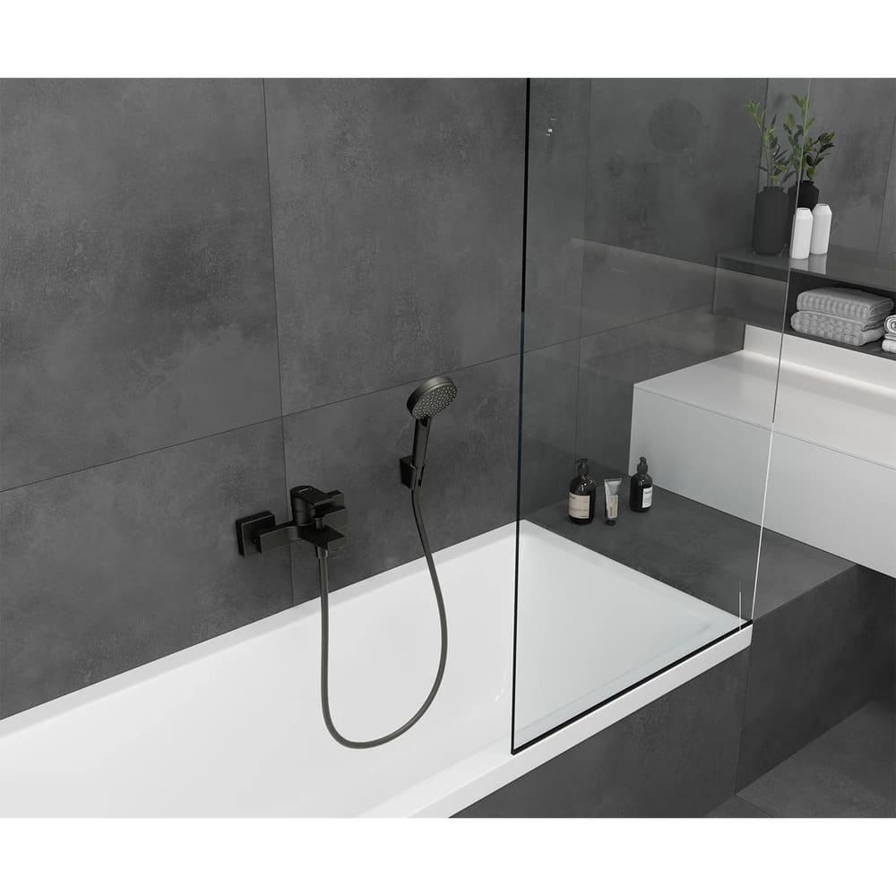 Змішувач для ванни HANSGROHE VERNIS SHAPE 71450670 чорний матовий