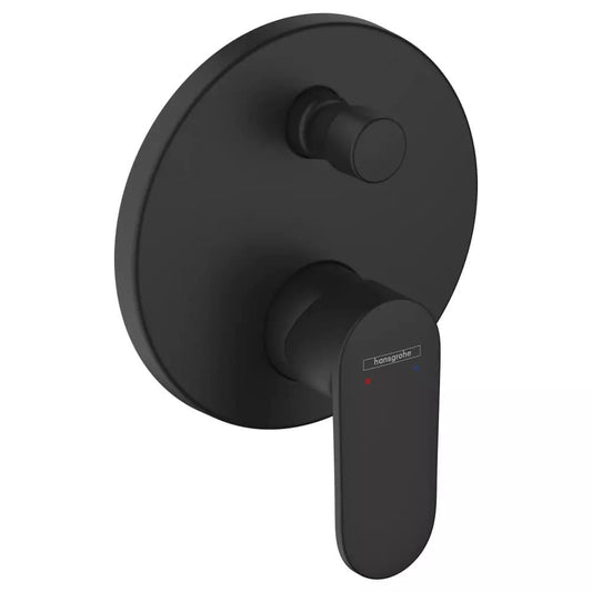Змішувач для ванни прихованого монтажу HANSGROHE VERNIS BLEND 71466670 чорний матовий