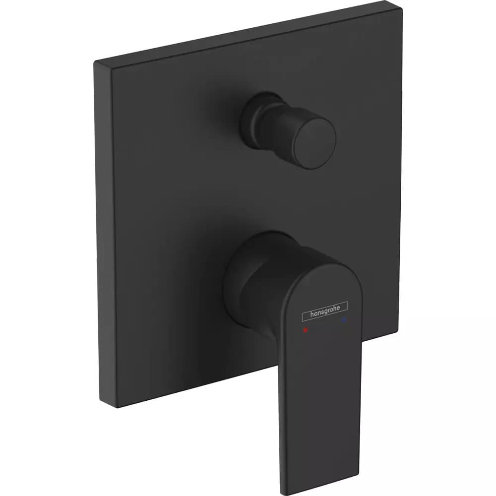 Змішувач для ванни прихованого монтажу HANSGROHE VERNIS SHAPE 71468670 чорний матовий