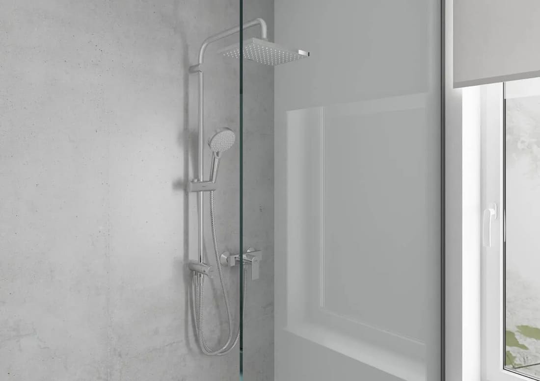 Змішувач для душу HANSGROHE VERNIS SHAPE 71650670 чорний матовий