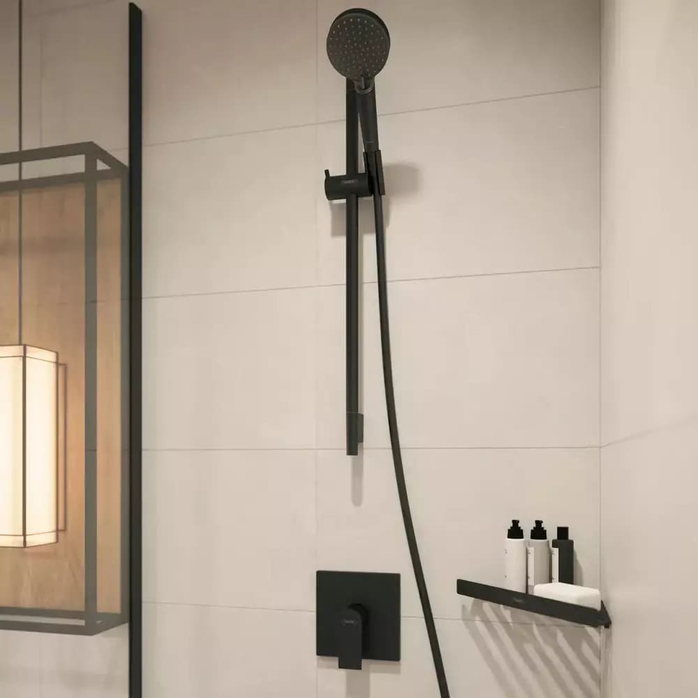 Змішувач для душу прихованого монтажу HANSGROHE VERNIS SHAPE 71668670 чорний матовий