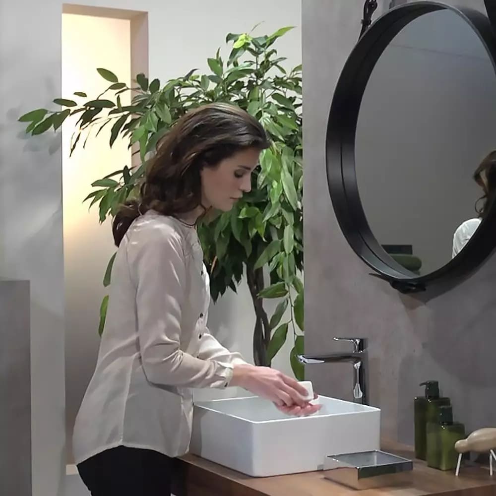 Змішувач для умивальника HANSGROHE TALIS E 71716000 одноважiльний