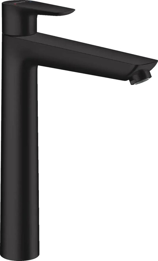 Змішувач для умивальника HANSGROHE TALIS E 71716670 одноважiльний, зi зливним гарнiтуром, матовий чорний