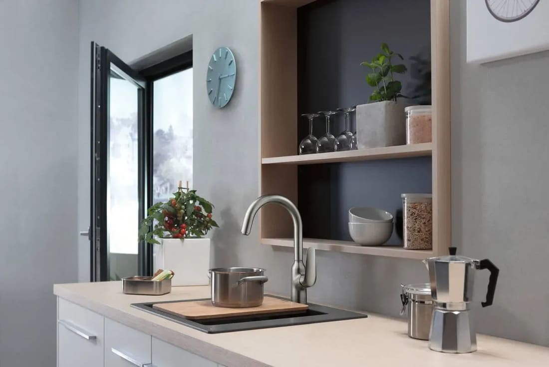 Змішувач для кухні HANSGROHE M421-H220 71802000 одноважільний, хром