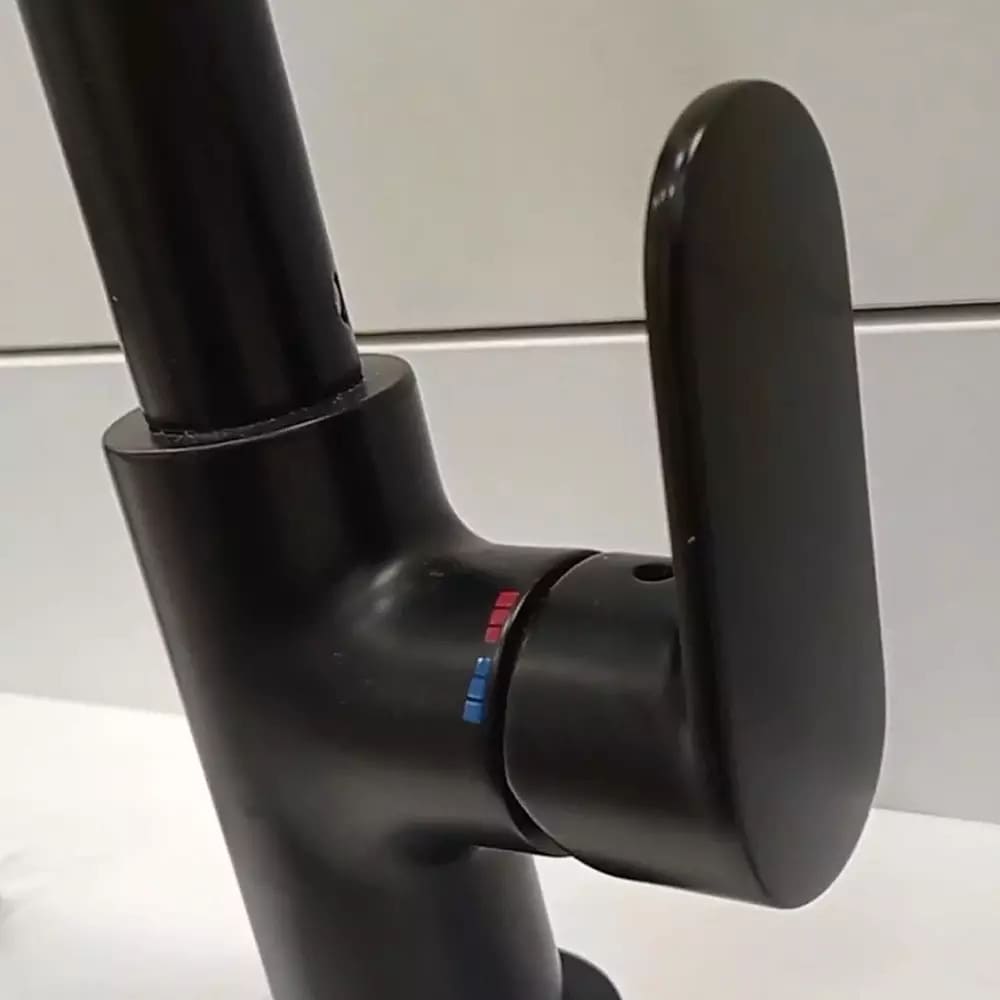 Змішувач для кухні HANSGROHE VERNIS BLEND 71870670 чорний