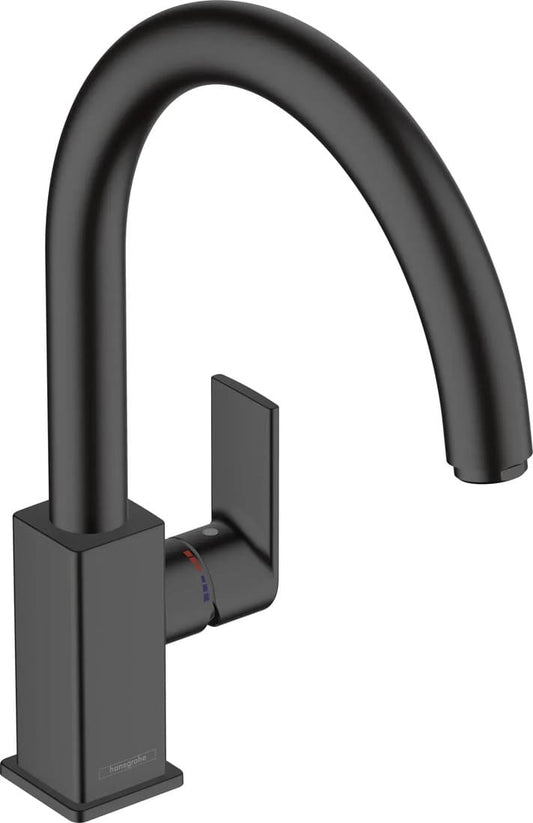 Змішувач для кухні HANSGROHE VERNIS BLEND 71871670 1jet, чорний