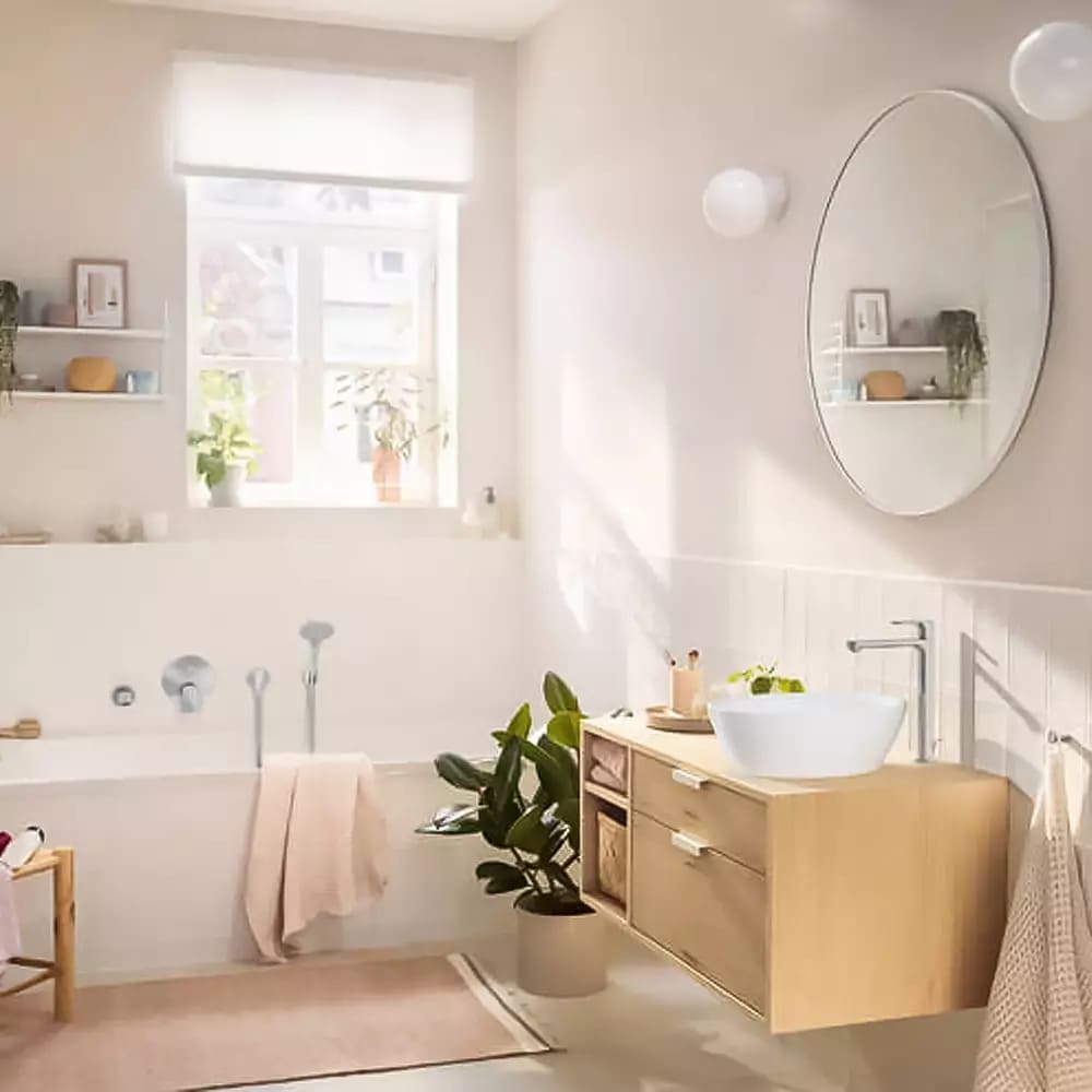 Змішувач для ванни прихованого монтажу HANSGROHE REBRIS S 72466000 хром