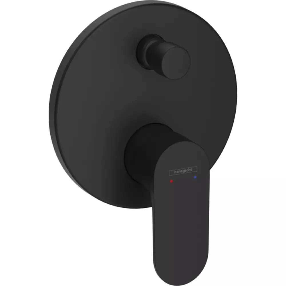 Змішувач для ванни прихованого монтажу HANSGROHE REBRIS S 72466670 чорний матовий