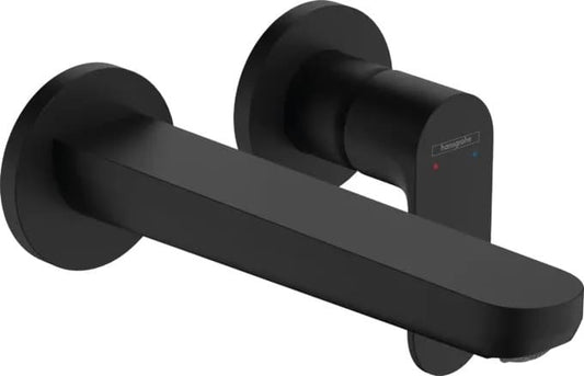 Змішувач прихованого монтажу для умивальника HANSGROHE REBRIS S 72528670 на 2 отвори, чорний матовий