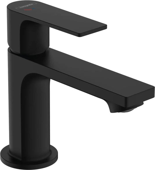 Змішувач для умивальника HANSGROHE REBRIS E 72553670 CoolStart, чорний матовий