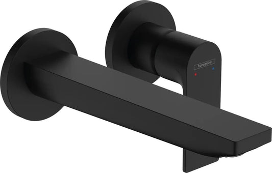 Змішувач прихованого монтажу для умивальника HANSGROHE REBRIS E 72568670 на 2 отвори, чорний матовий