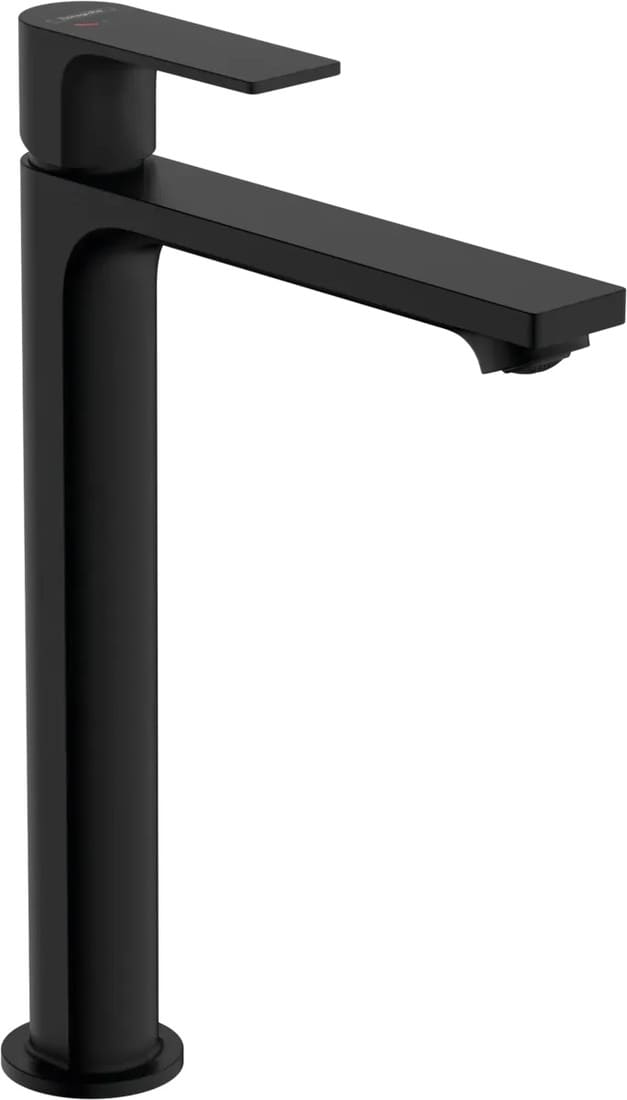 Змішувач для умивальника HANSGROHE REBRIS E 72581670 CoolStart, чорний матовий