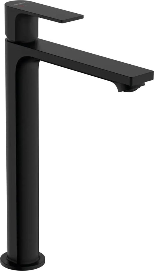 Змішувач для умивальника HANSGROHE REBRIS E 72581670 CoolStart, чорний матовий