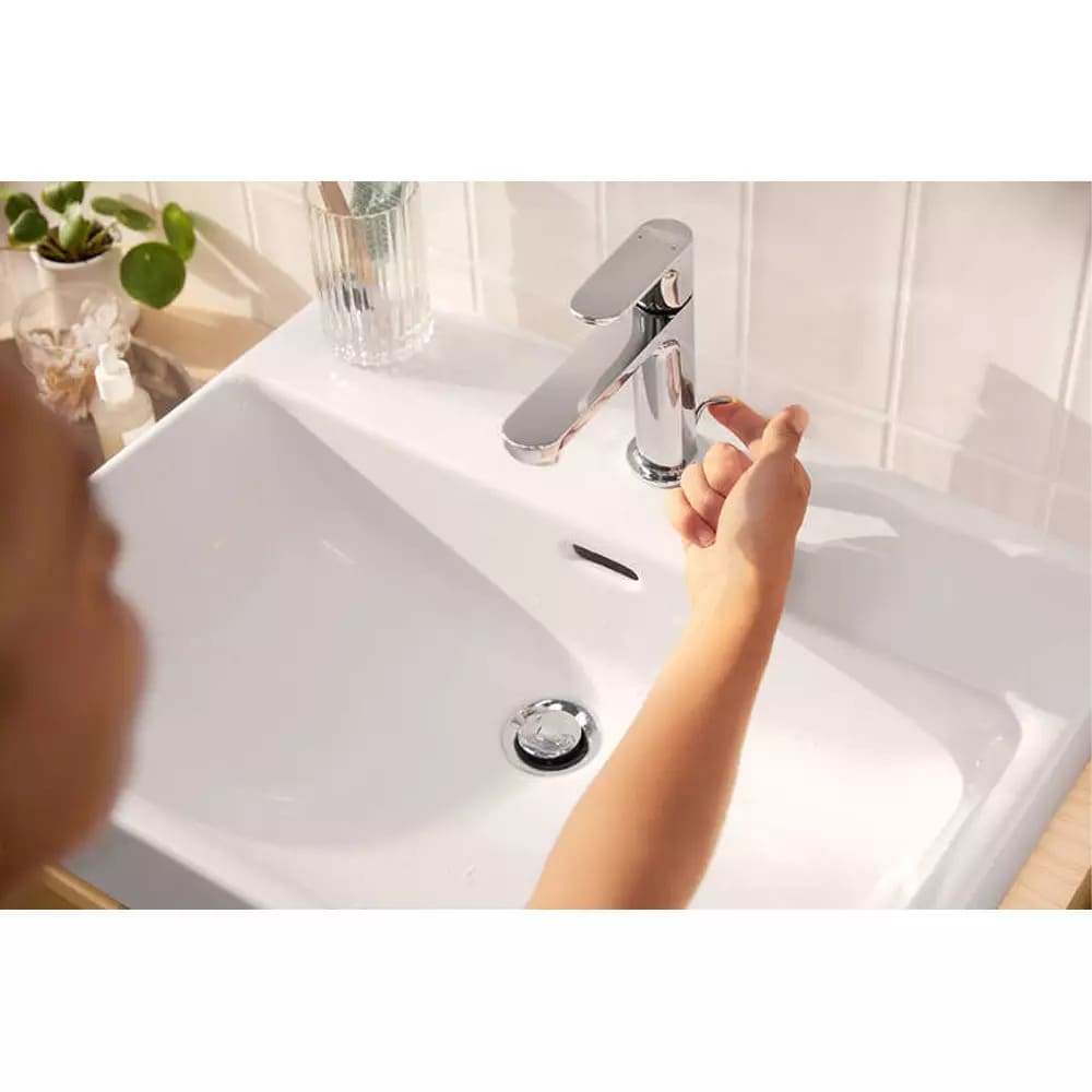 Змішувач для умивальника HANSGROHE REBRIS S 72588000 CoolStart, EcoSmart+, хром
