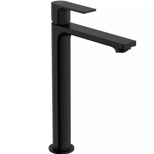 Змішувач для умивальника HANSGROHE REBRIS E 72591670 CoolStart,EcoSmart +, чорний матовий
