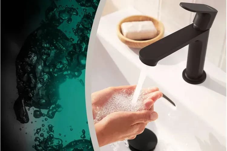 Змішувач для душу прихованого монтажу HANSGROHE REBRIS S 72667670 чорний матовий