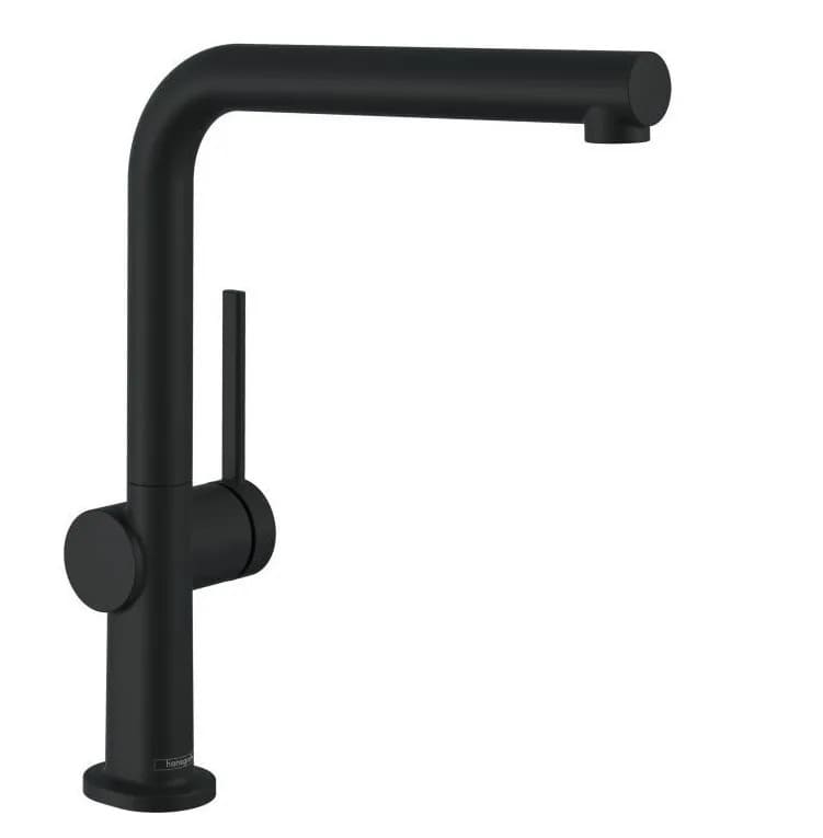 Змішувач для кухні HANSGROHE TALIS M54 72809670 одноважільний, 1jet, з висувним виливом, Sbox, чорний
