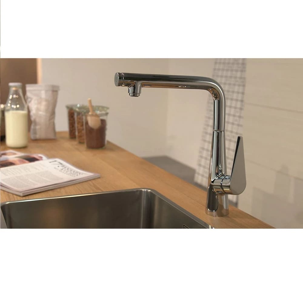 Змішувач для кухні HANSGROHE TALIS SELECT S 72820000 одноважільний, з висувним виливом, хром