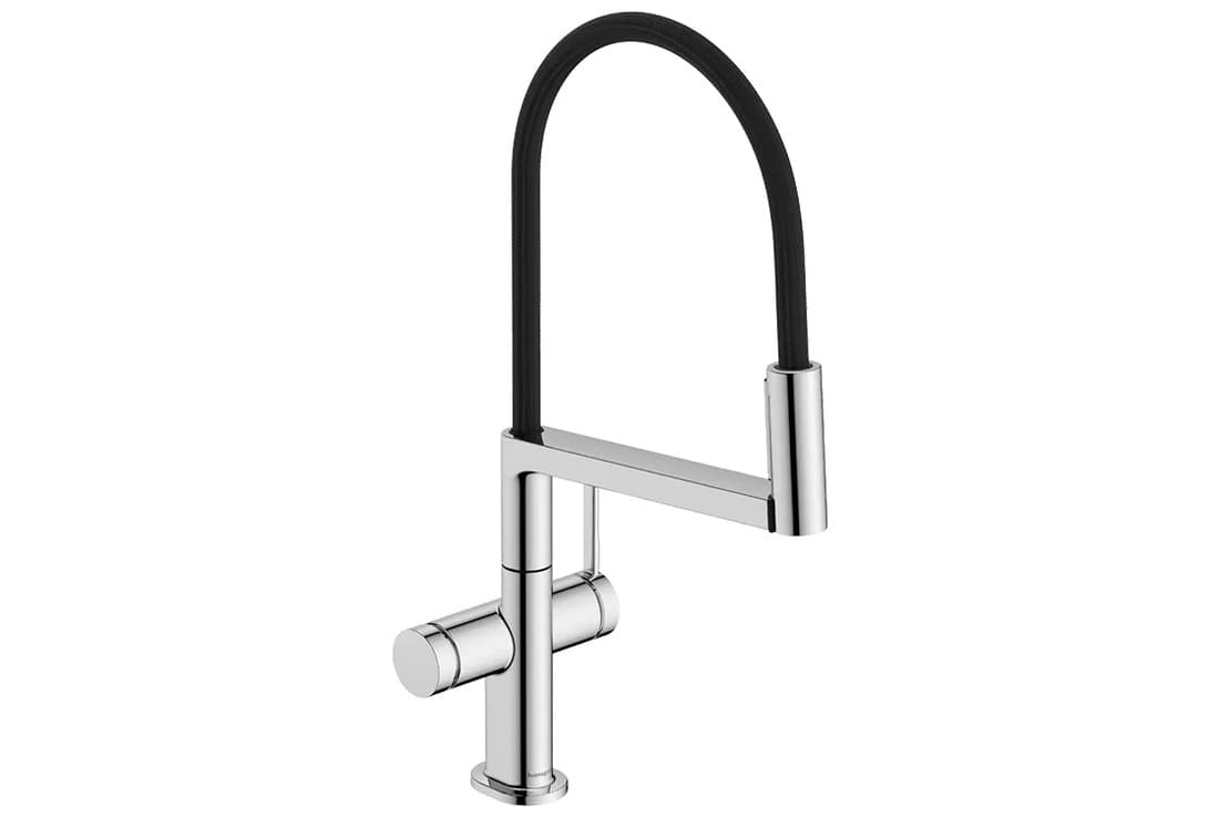 Змішувач для кухні HANSGROHE TALIS M54 72861000 одноважільний, 3jet, з висувним виливом, хром