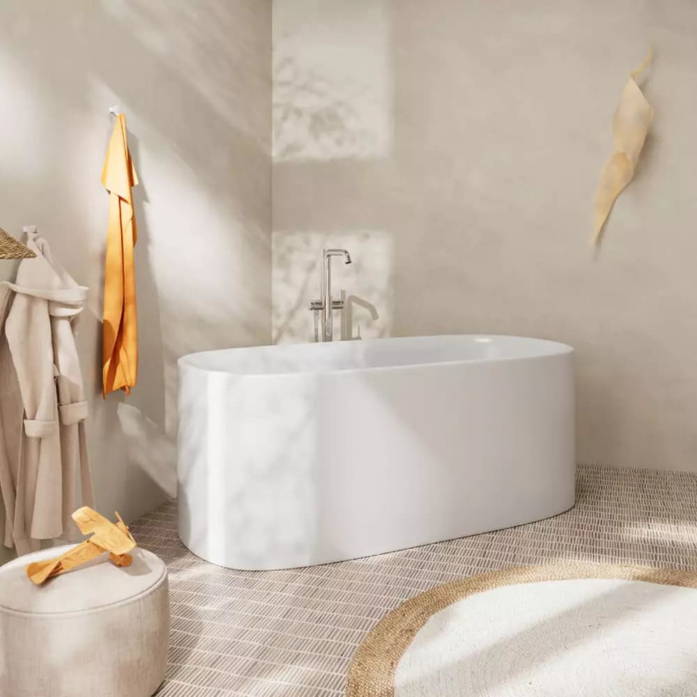 Змішувач для ванни підлоговий HANSGROHE TECTURIS 73440000 хром