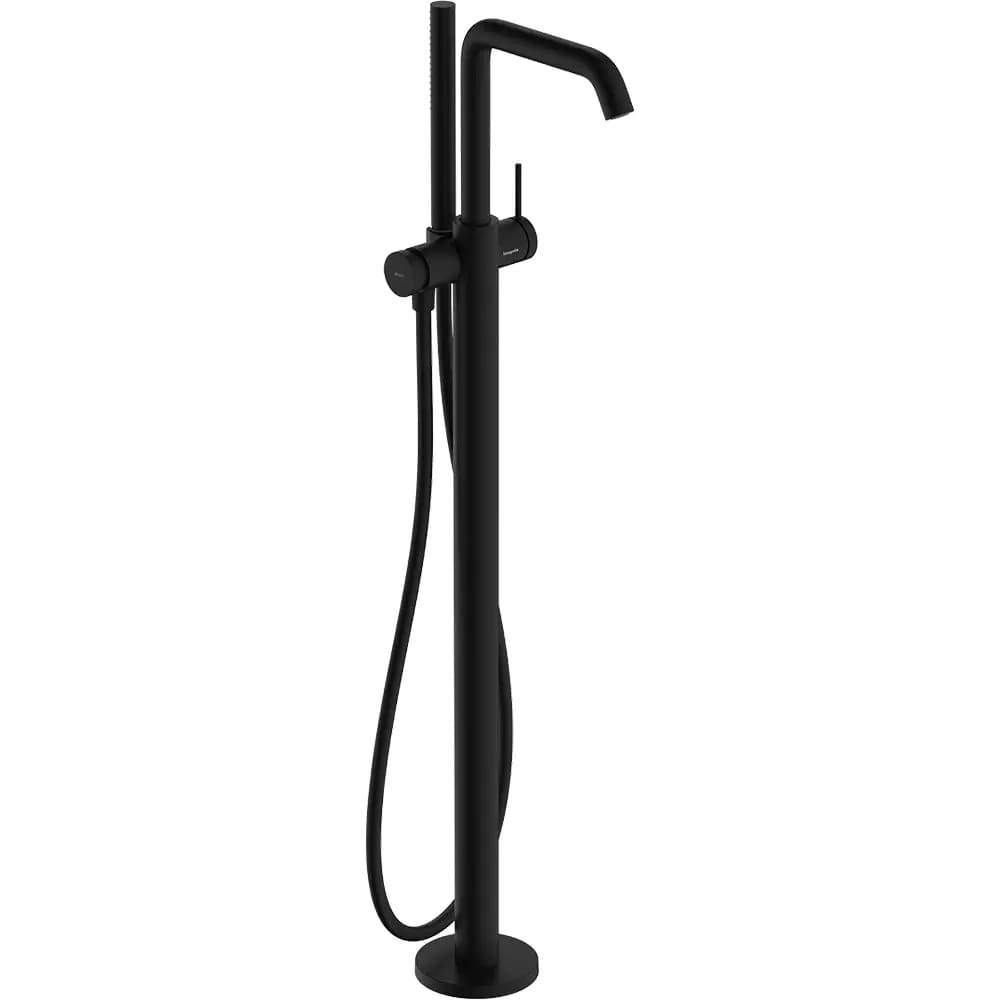 Змішувач для ванни підлоговий HANSGROHE TECTURIS 73440670 чорний матовий