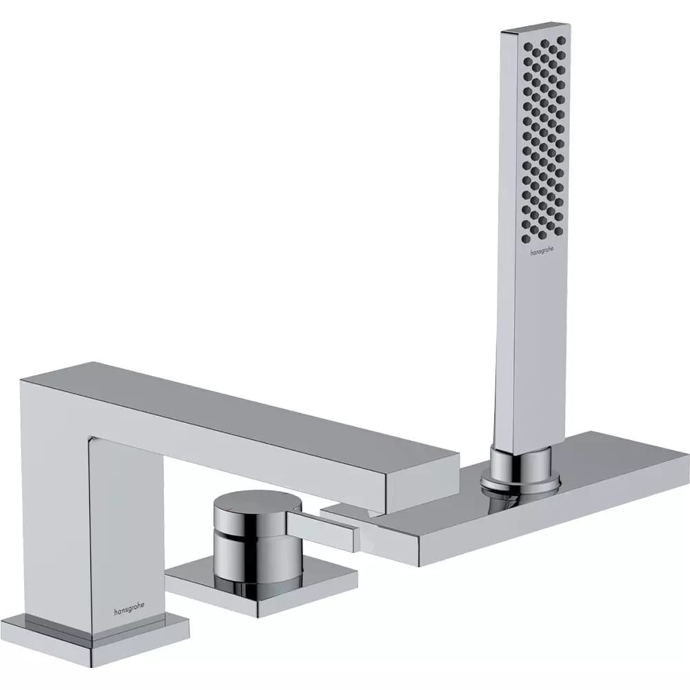 Змішувач для ванни на борт HANSGROHE TECTURIS 73443000 на 3 отвори, хром
