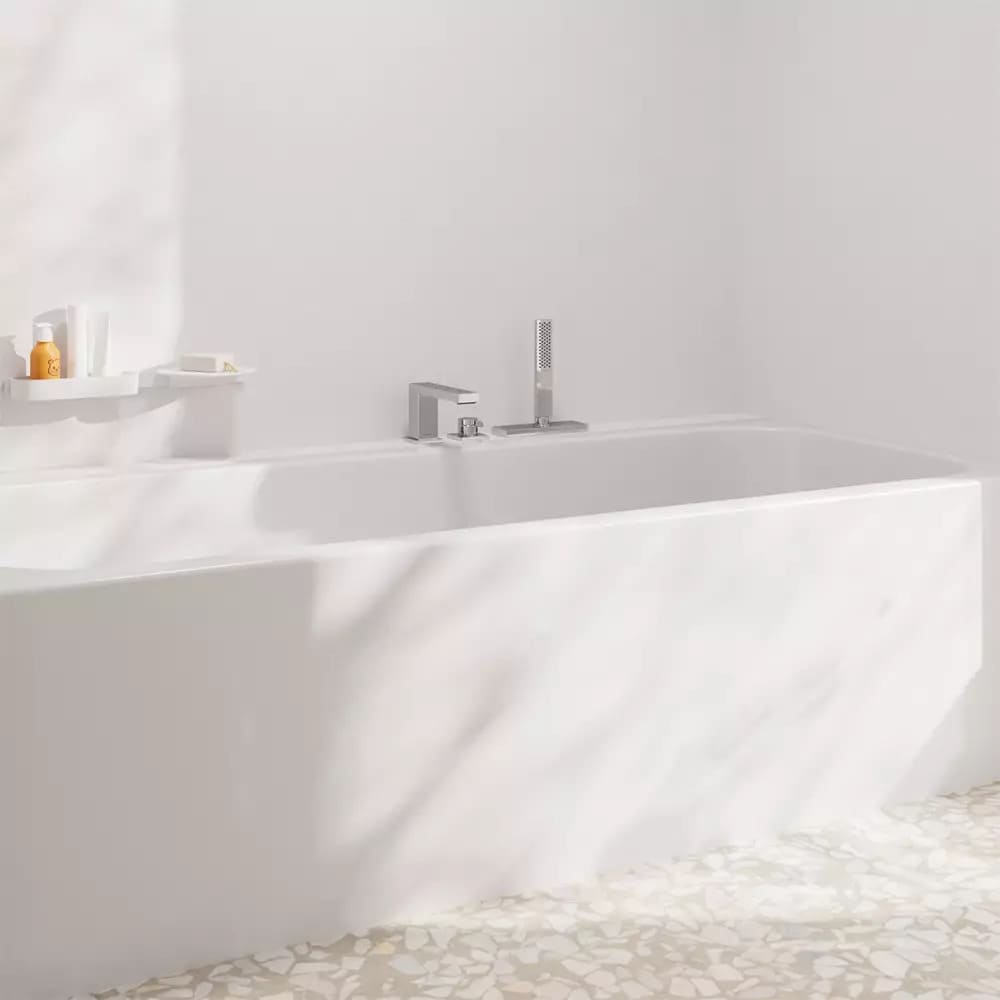 Змішувач для ванни на борт HANSGROHE TECTURIS 73443000 на 3 отвори, хром