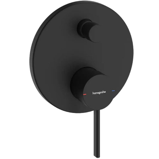 Змішувач для ванни прихованого монтажу HANSGROHE ZESIS 74415670 чорний матовий