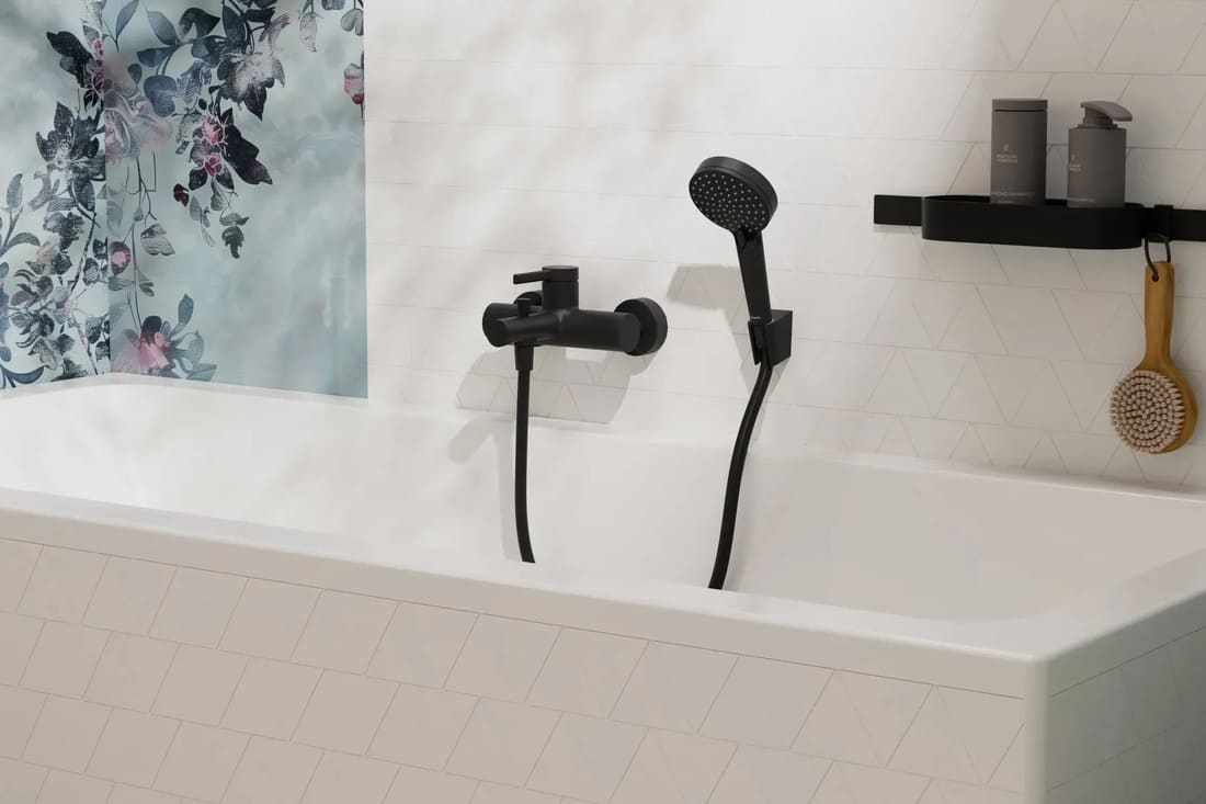 Змішувач для ванни HANSGROHE ZESIS 74420670 чорний матовий
